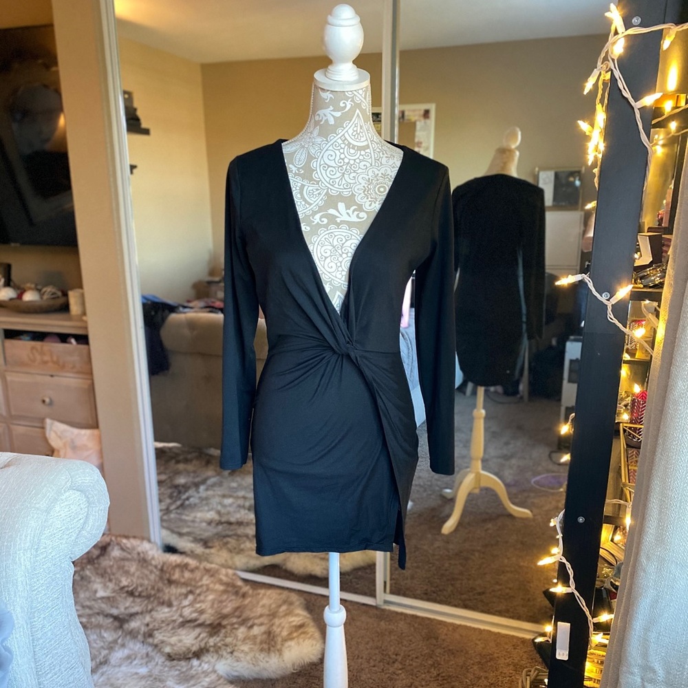 Fashion Nova Black Night Dress - Used (M/L)